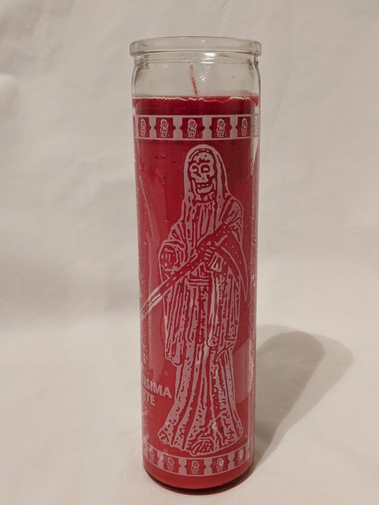 Santa Muerte: Red Candle
