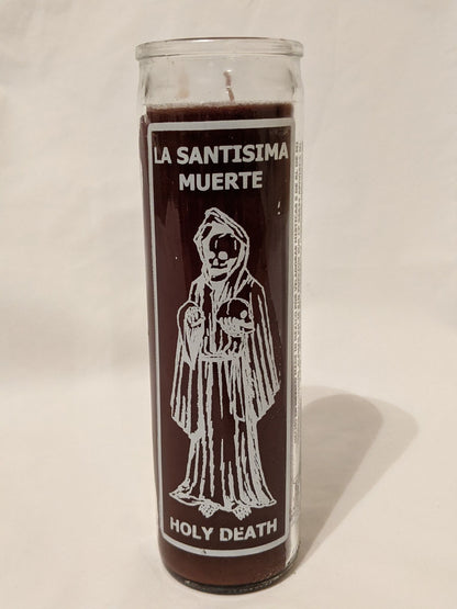 Santa Muerte: Brown Candle