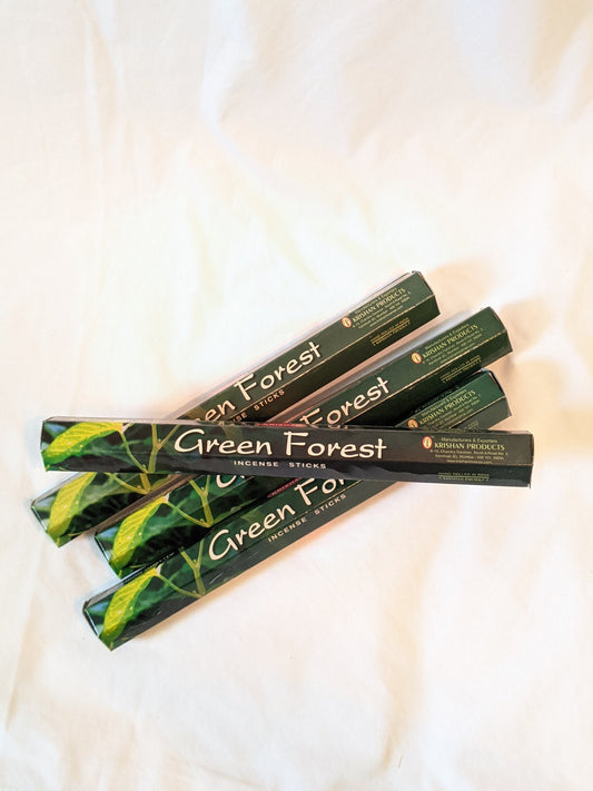Green Forest Incense by Krishan