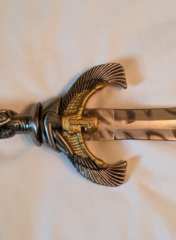 Silver Goddess Isis Ritual Knife