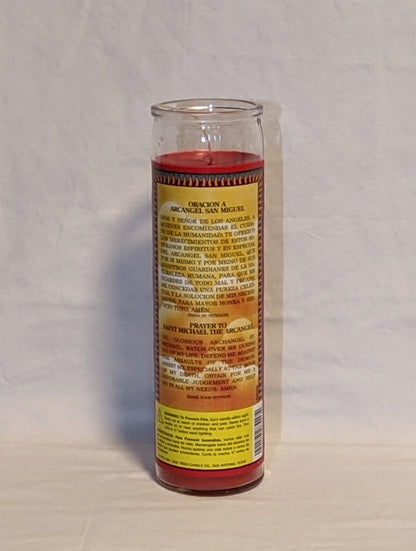 Candle: Archangel Michael (Red)