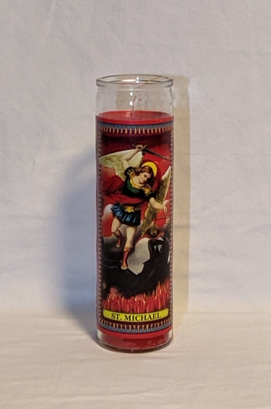 Candle: Archangel Michael (Red)