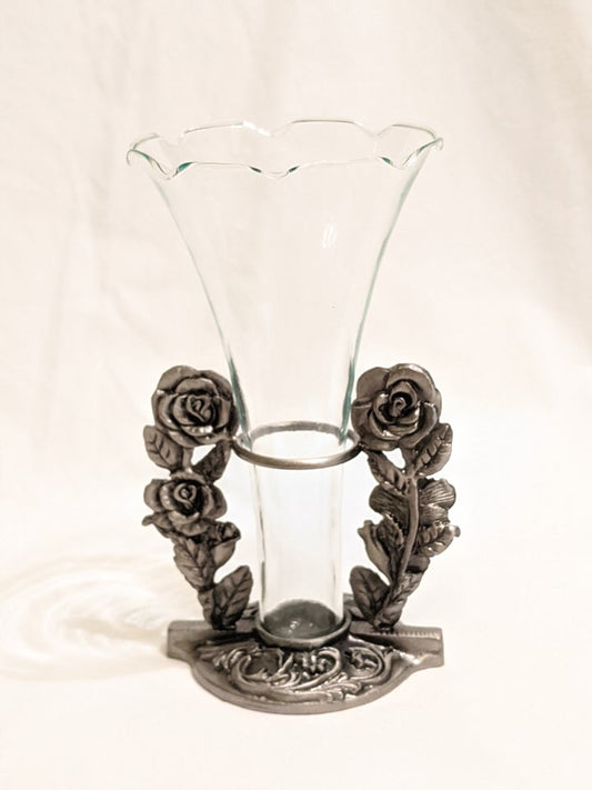 Roses Flower Vase Holder