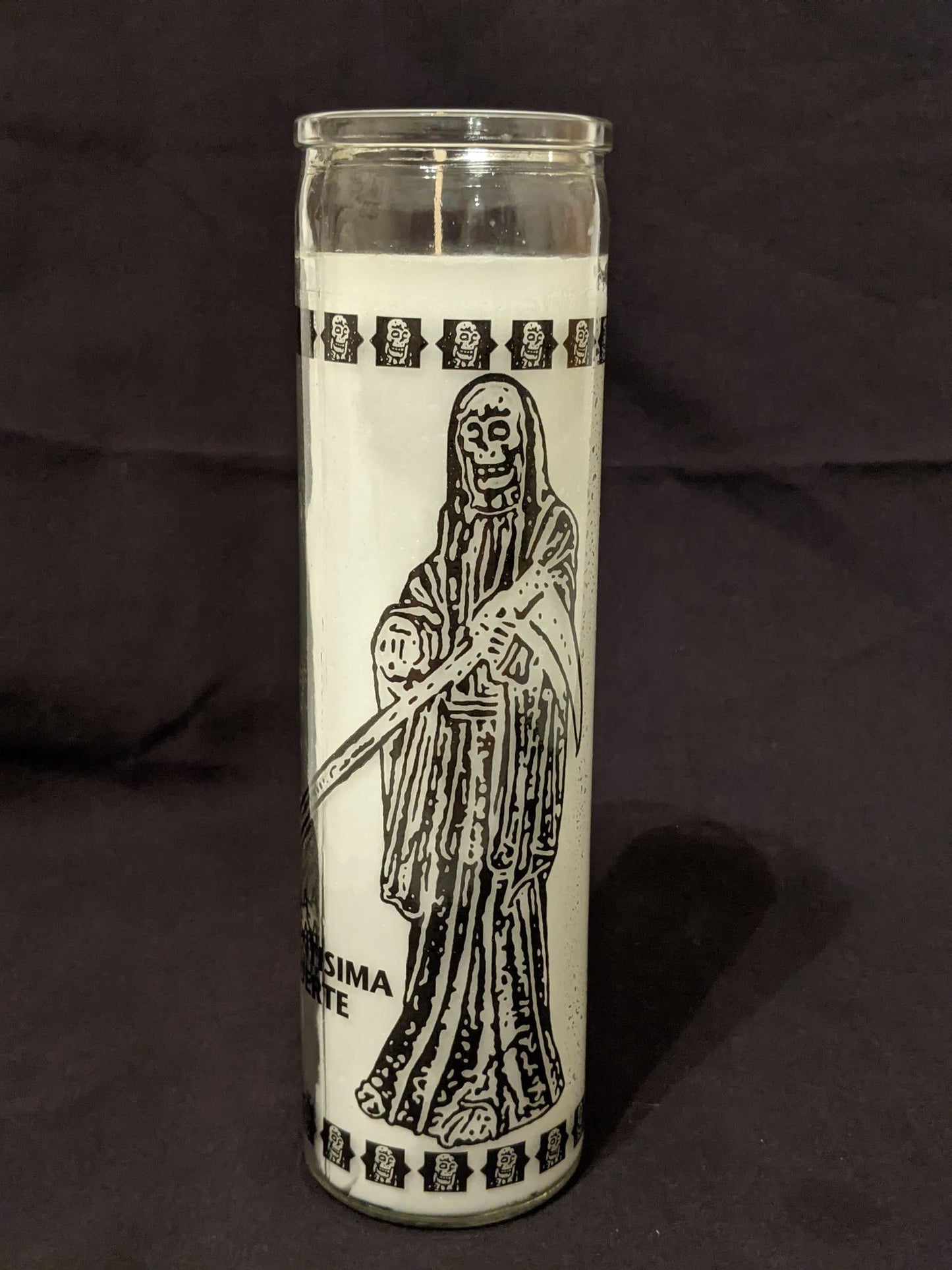 Santa Muerte: White Candle